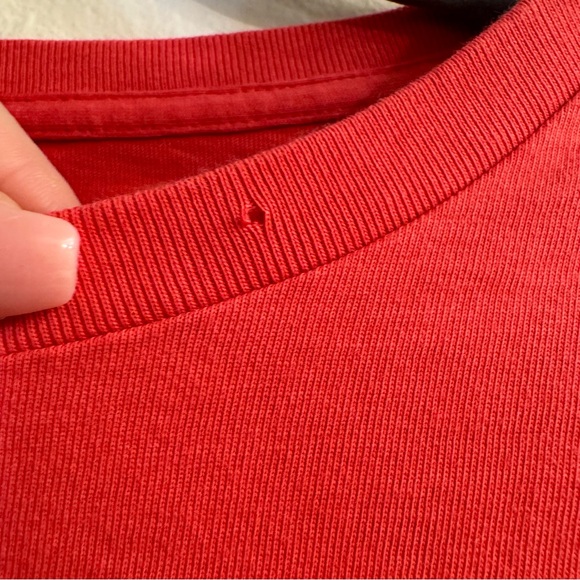 Vineyard Vines Men’s Christmas Long Sleeve Graphic Red Tee T-Shirt Size Medium - Picture 4 of 5